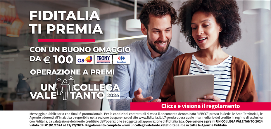 Agenzia Uniservice Consulting S.r.l. Fiditalia | Brescia, Brescia , Mantova, Trento, Verona | Banner Quintocè