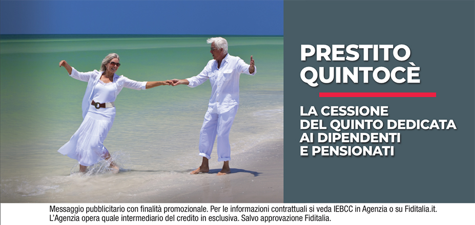 Agenzia Uniservice Consulting S.r.l. Fiditalia | Brescia, Brescia , Mantova, Trento, Verona | Cessione del Quinto Quintocè - Un consulente dedicato per i progetti di dipendenti e pensionati. Messaggio pubblicitario con finalità promozionale. Per le informazioni contrattuali si veda IEBCC in Agenzia o su Fiditalia. it. L’Agenzia opera quale intermediario del credito in esclusiva. Salvo approvazione Fiditalia.